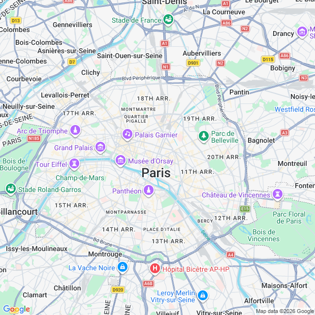 Approximate location