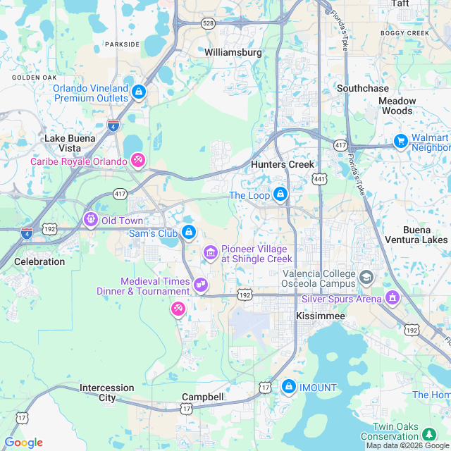 Approximate location