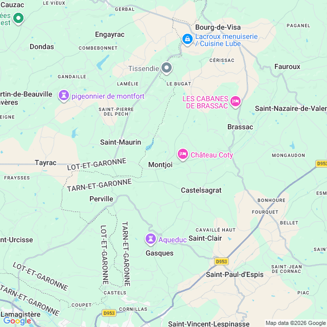 Approximate location