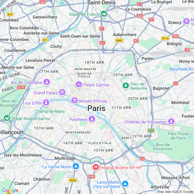 Approximate location