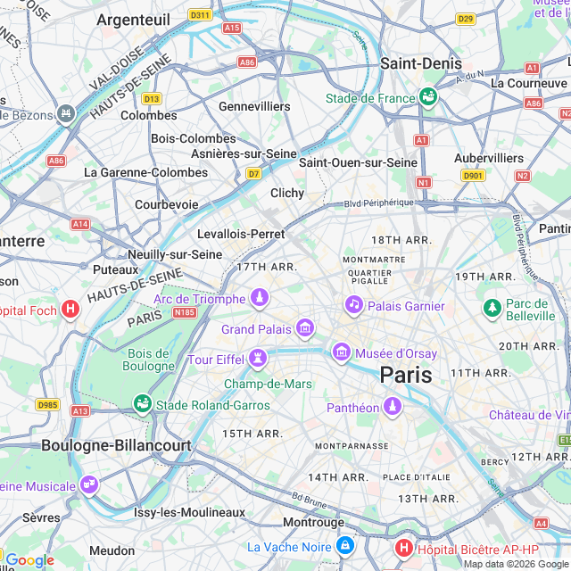 Approximate location