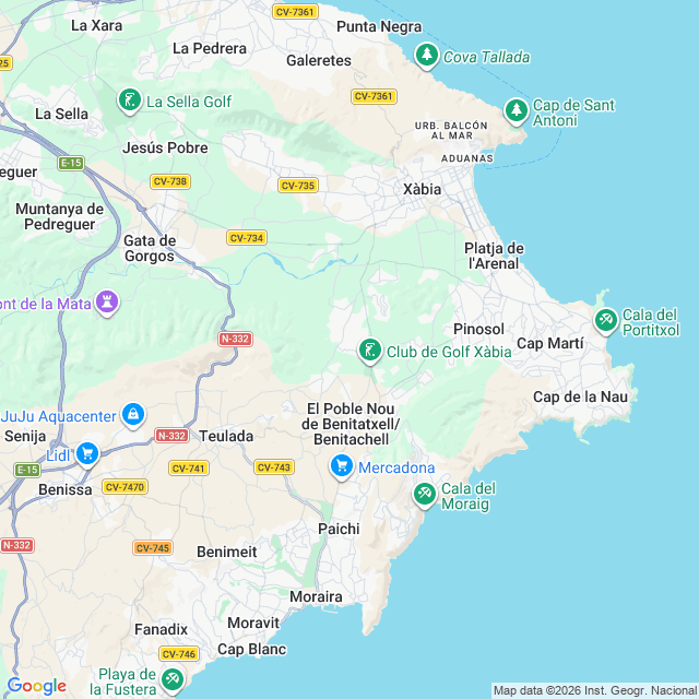 Approximate location