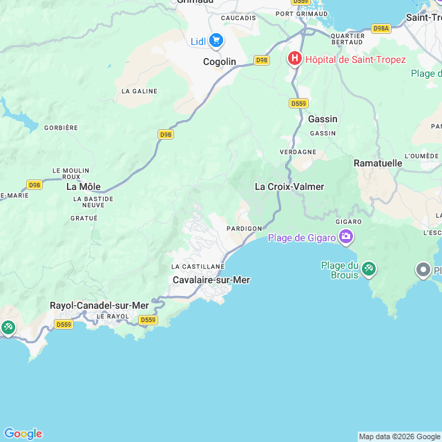 Approximate location
