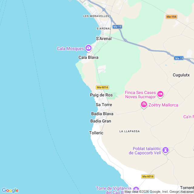 Approximate location