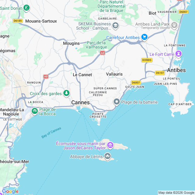 Approximate location