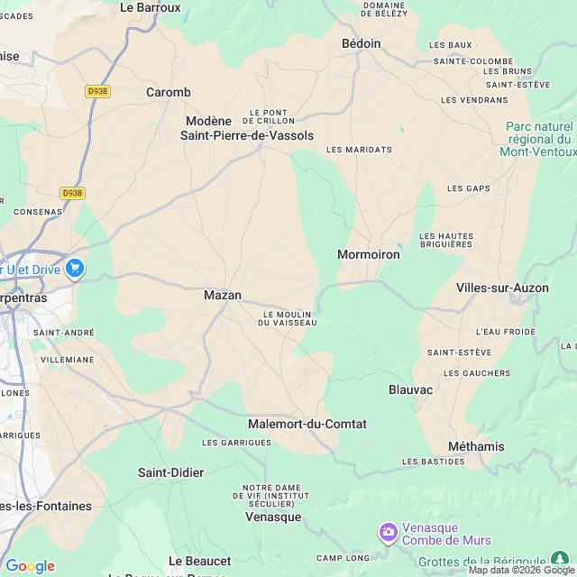 Approximate location