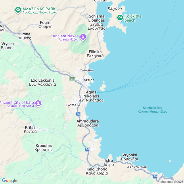 Approximate location