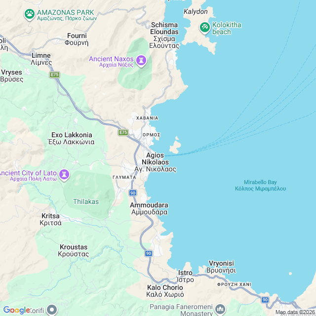 Approximate location