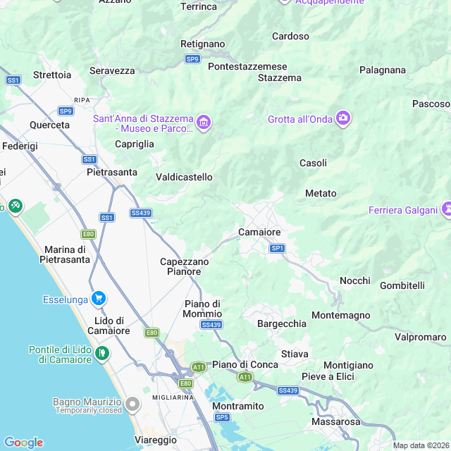 Approximate location