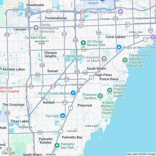 Approximate location