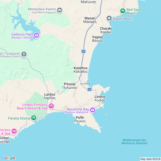 Approximate location