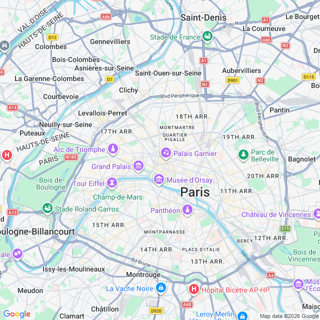Approximate location