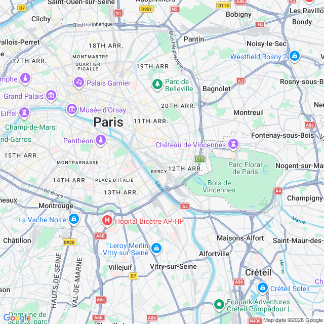 Approximate location