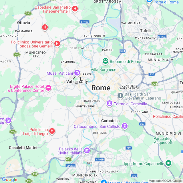 Approximate location