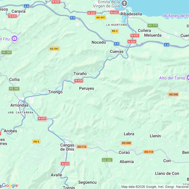 Approximate location