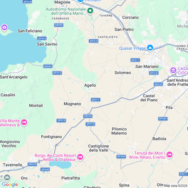 Approximate location