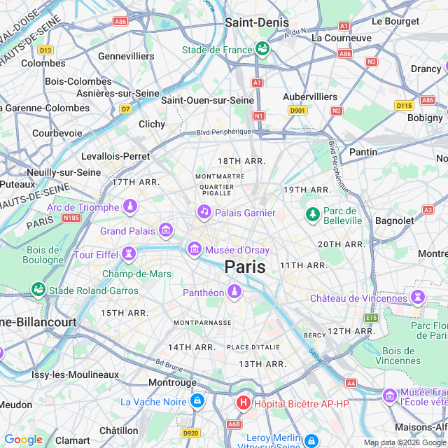 Approximate location