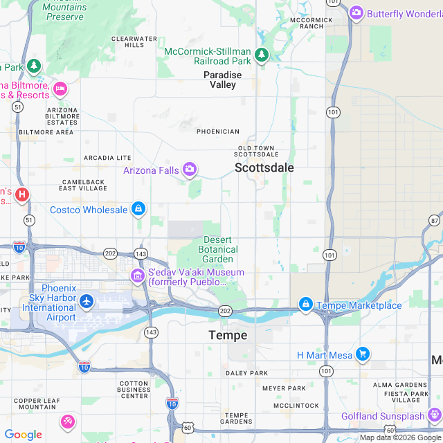 Approximate location