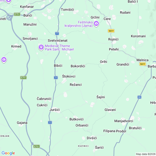 Approximate location