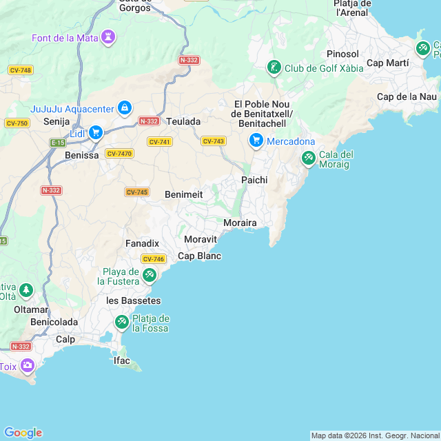 Approximate location