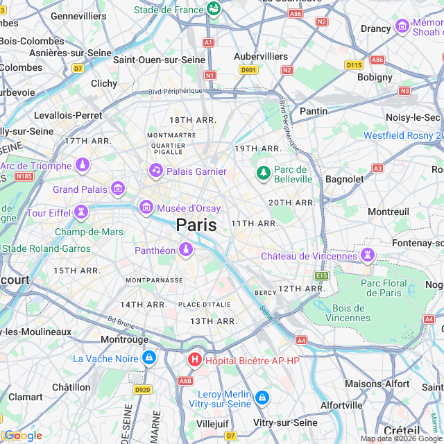 Approximate location