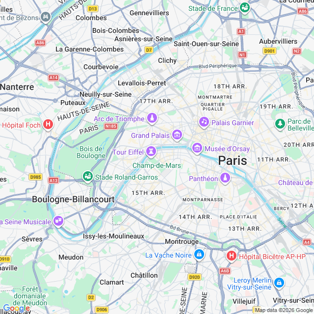 Approximate location