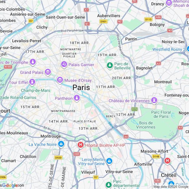 Approximate location