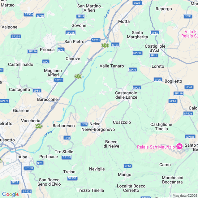 Approximate location