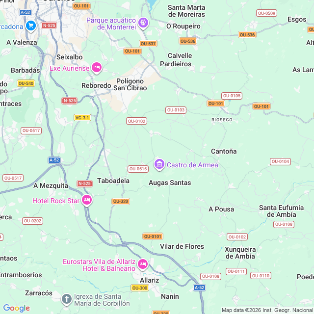 Approximate location