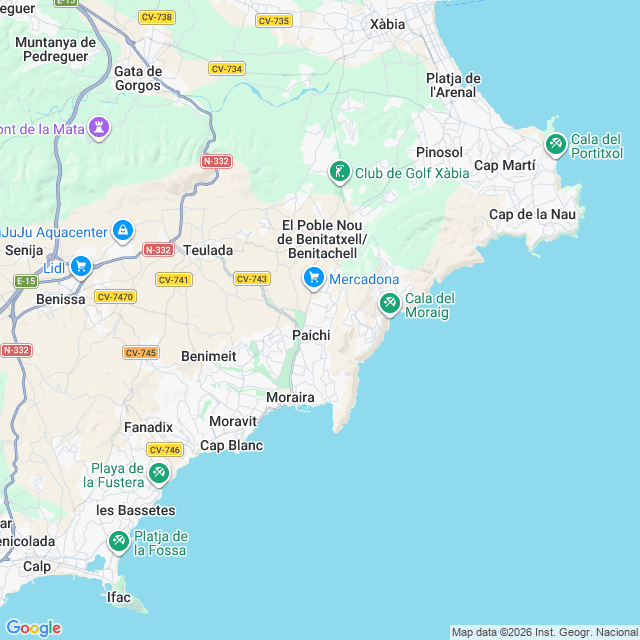 Approximate location