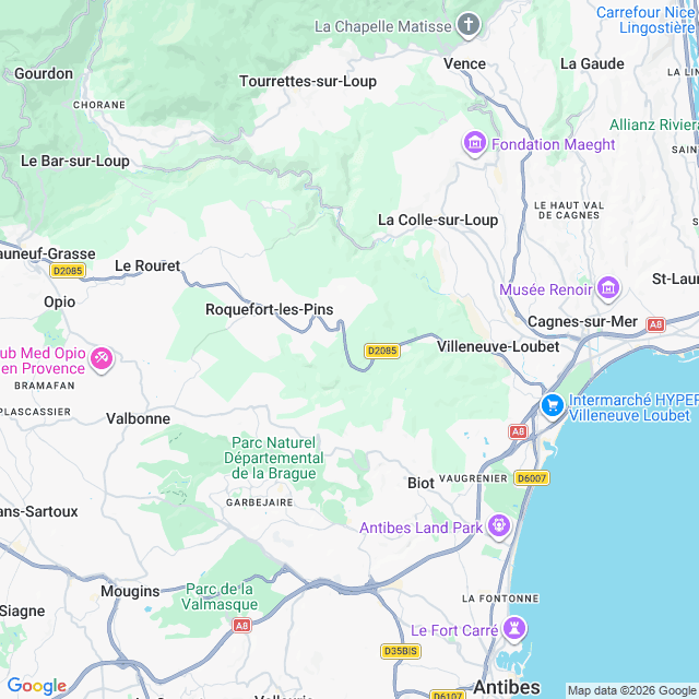Approximate location