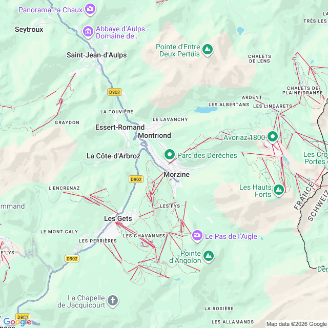 Approximate location