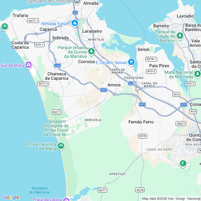 Approximate location