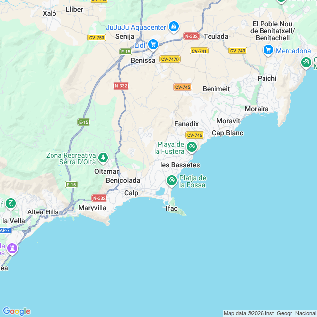 Approximate location