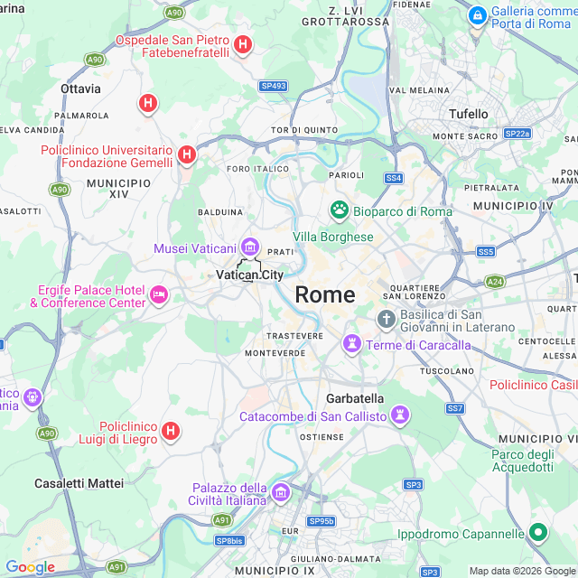 Approximate location
