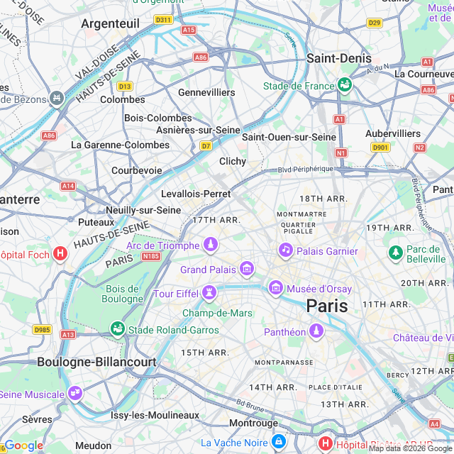 Approximate location