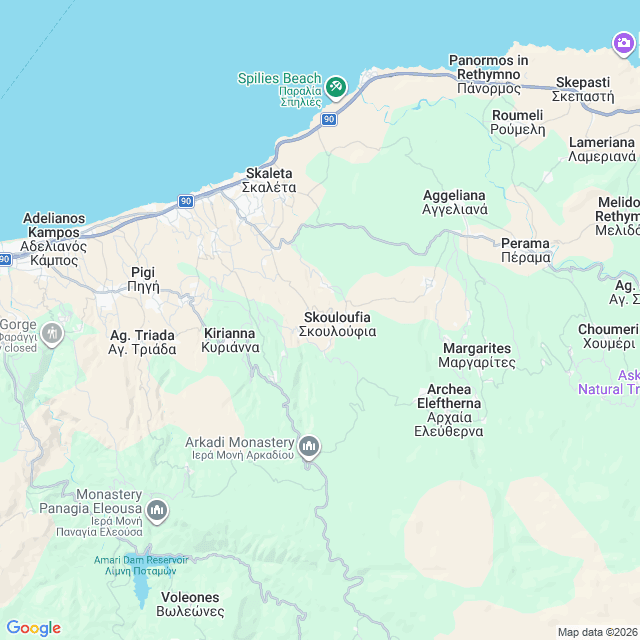 Approximate location