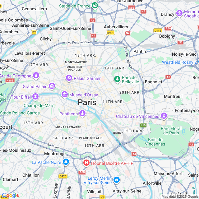 Approximate location