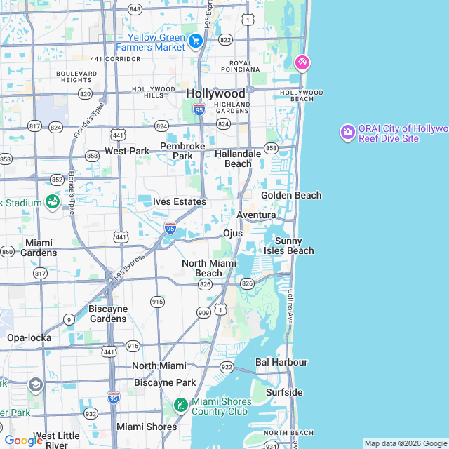 Approximate location