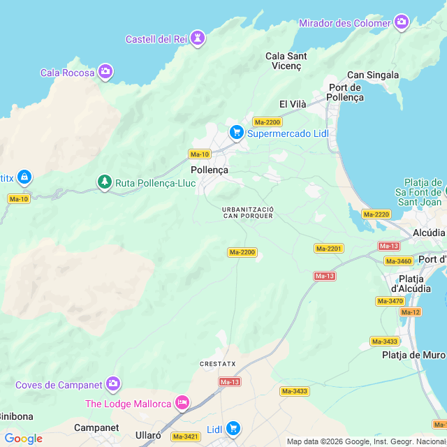 Approximate location