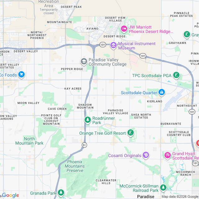 Approximate location
