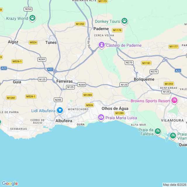 Approximate location