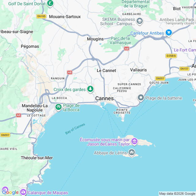 Approximate location
