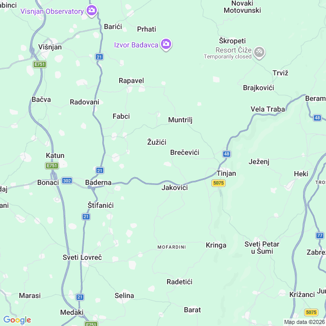 Approximate location