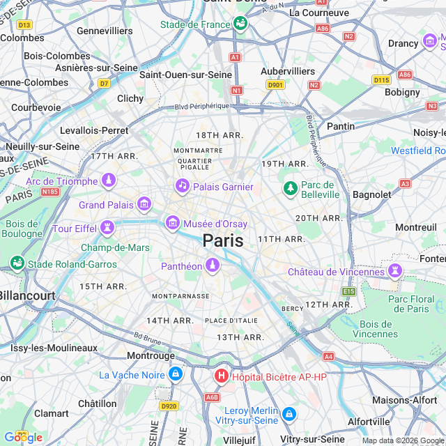 Approximate location