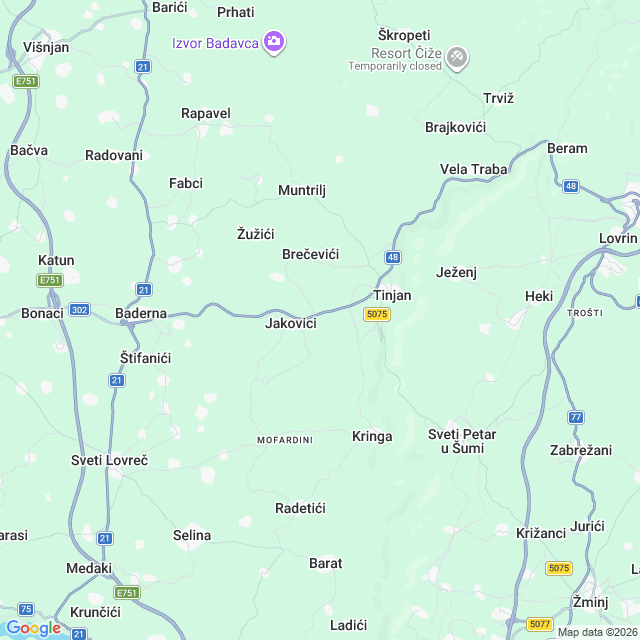 Approximate location