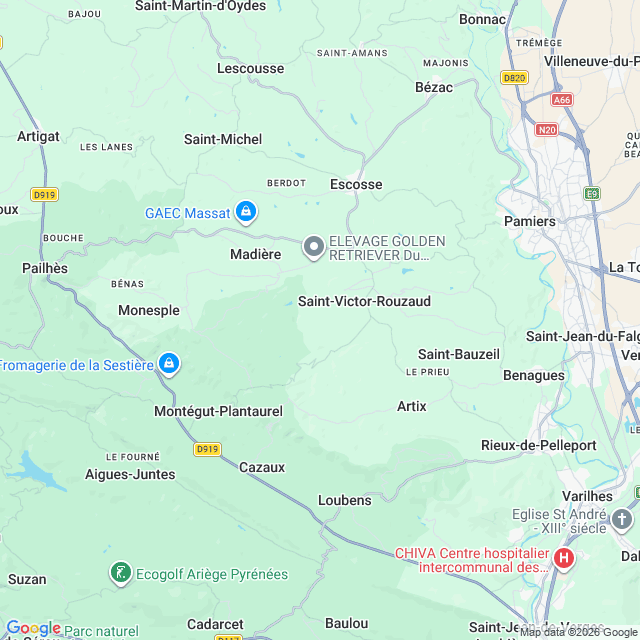 Approximate location