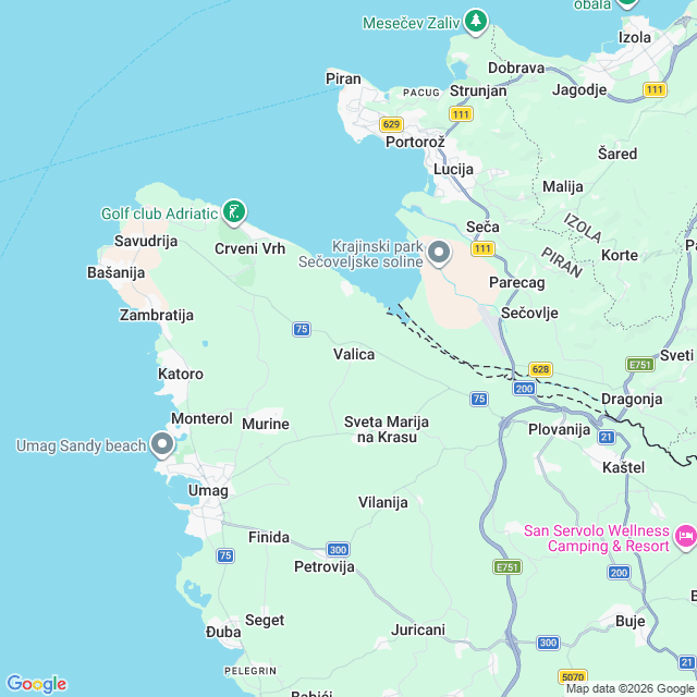 Approximate location