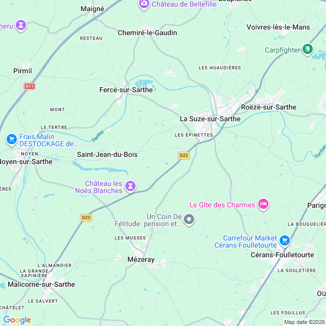 Approximate location