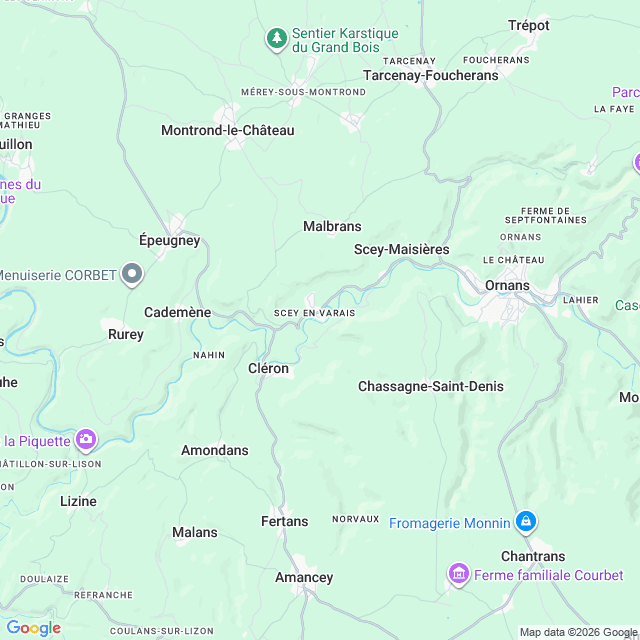 Approximate location